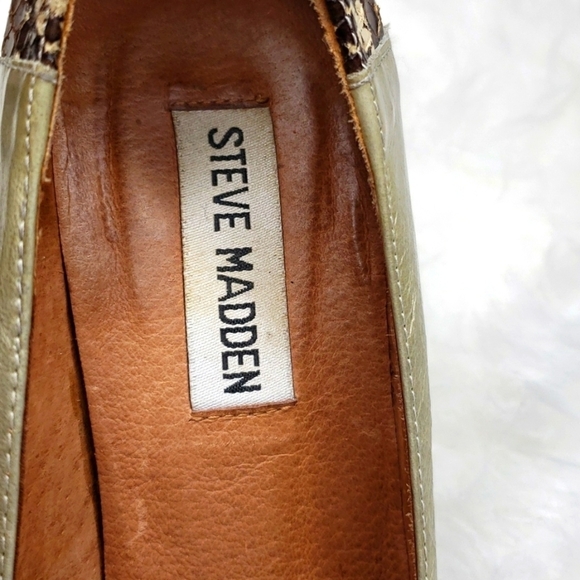 STEVE MADDEN Multi colored snake, high, Pumps, classics, leather 6 - Picture 3 of 10